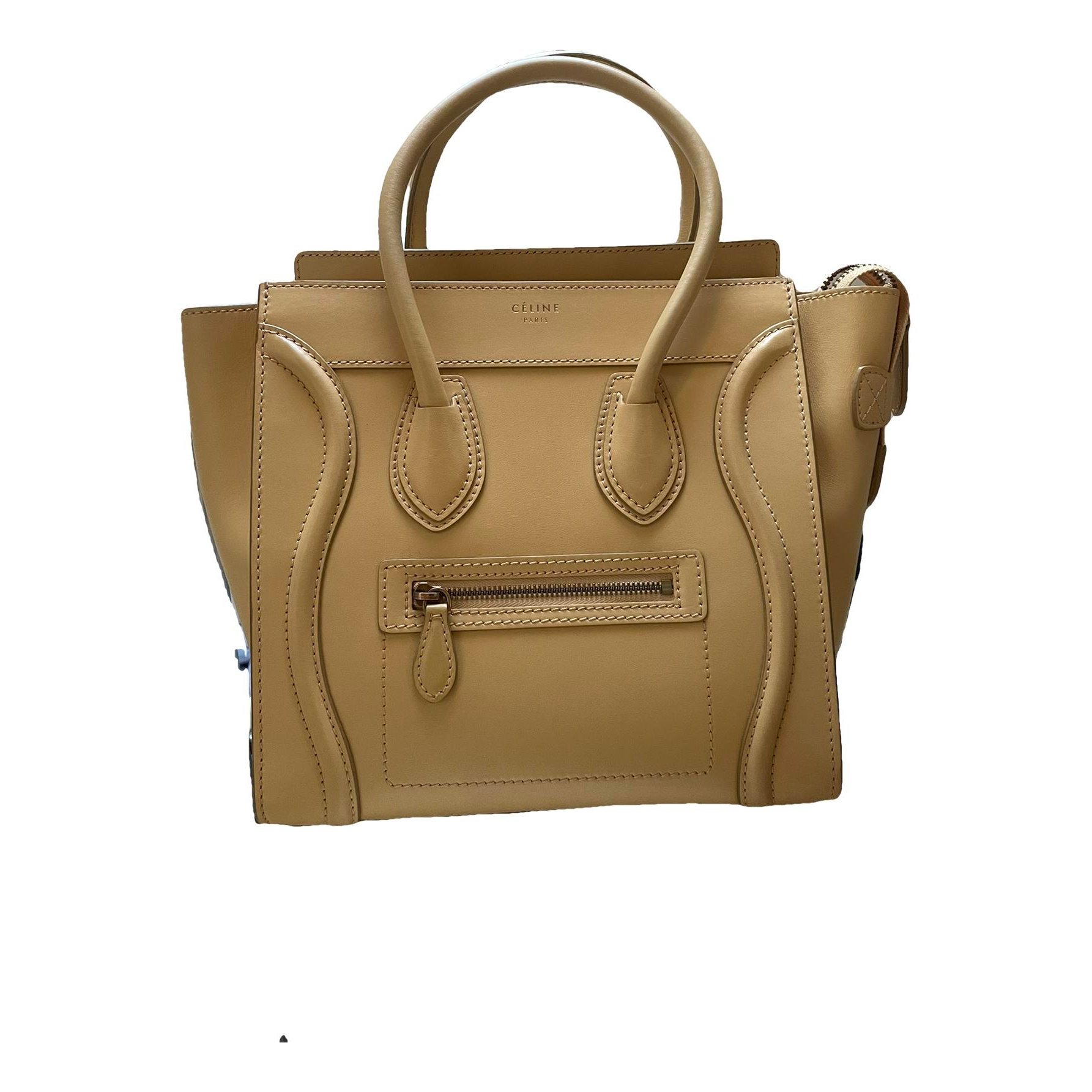 Luggage leather handbag