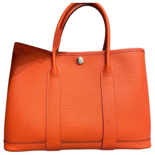 Garden Party leather tote