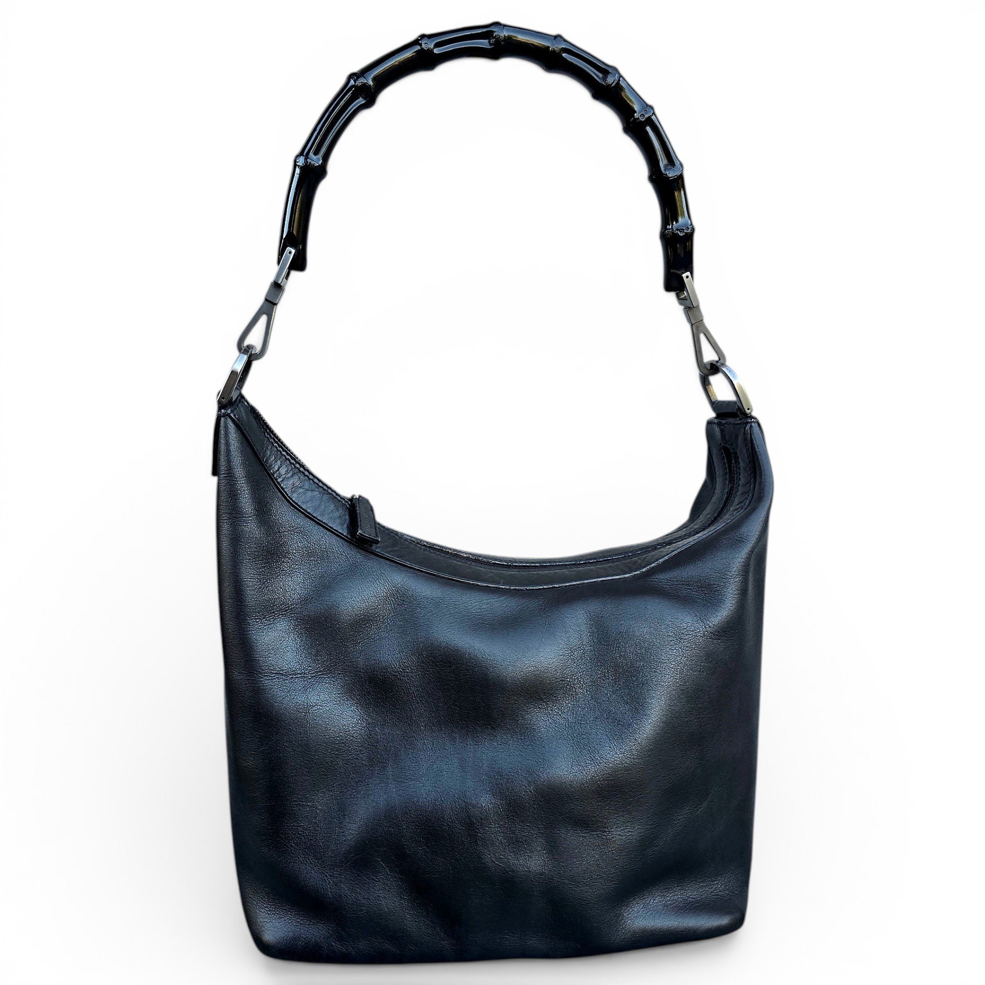 Vintage Bamboo leather handbag
