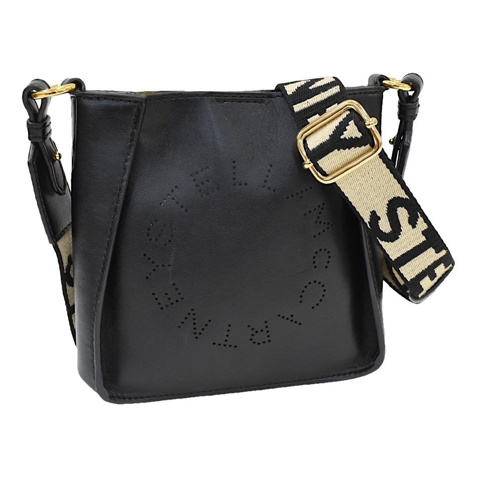 Stella McCartney Logo leather handbag