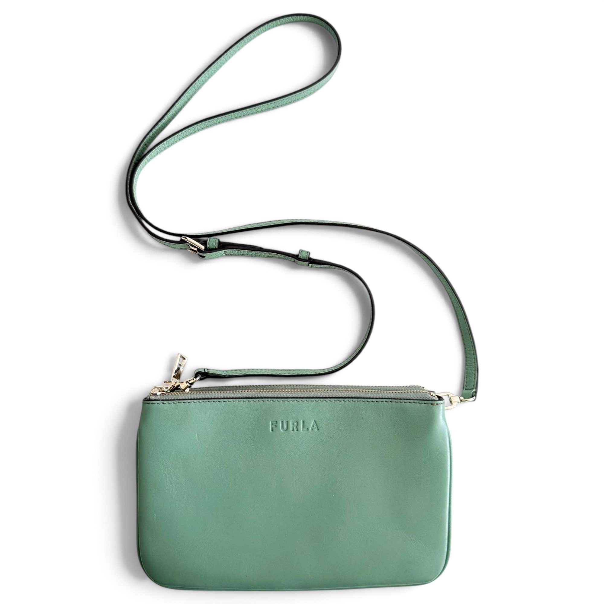 Leather crossbody bag