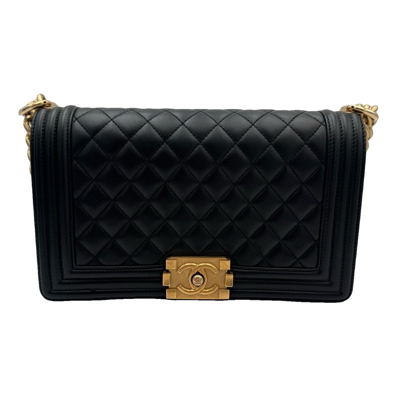 Boy leather crossbody bag
