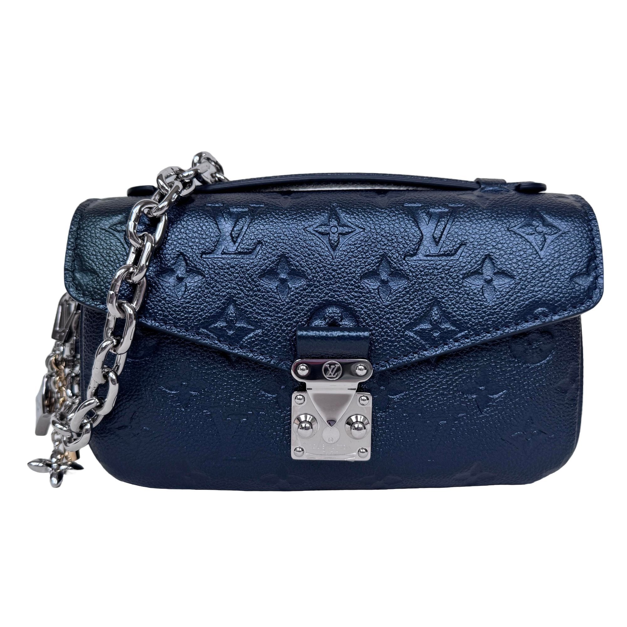 Metis East West leather crossbody bag