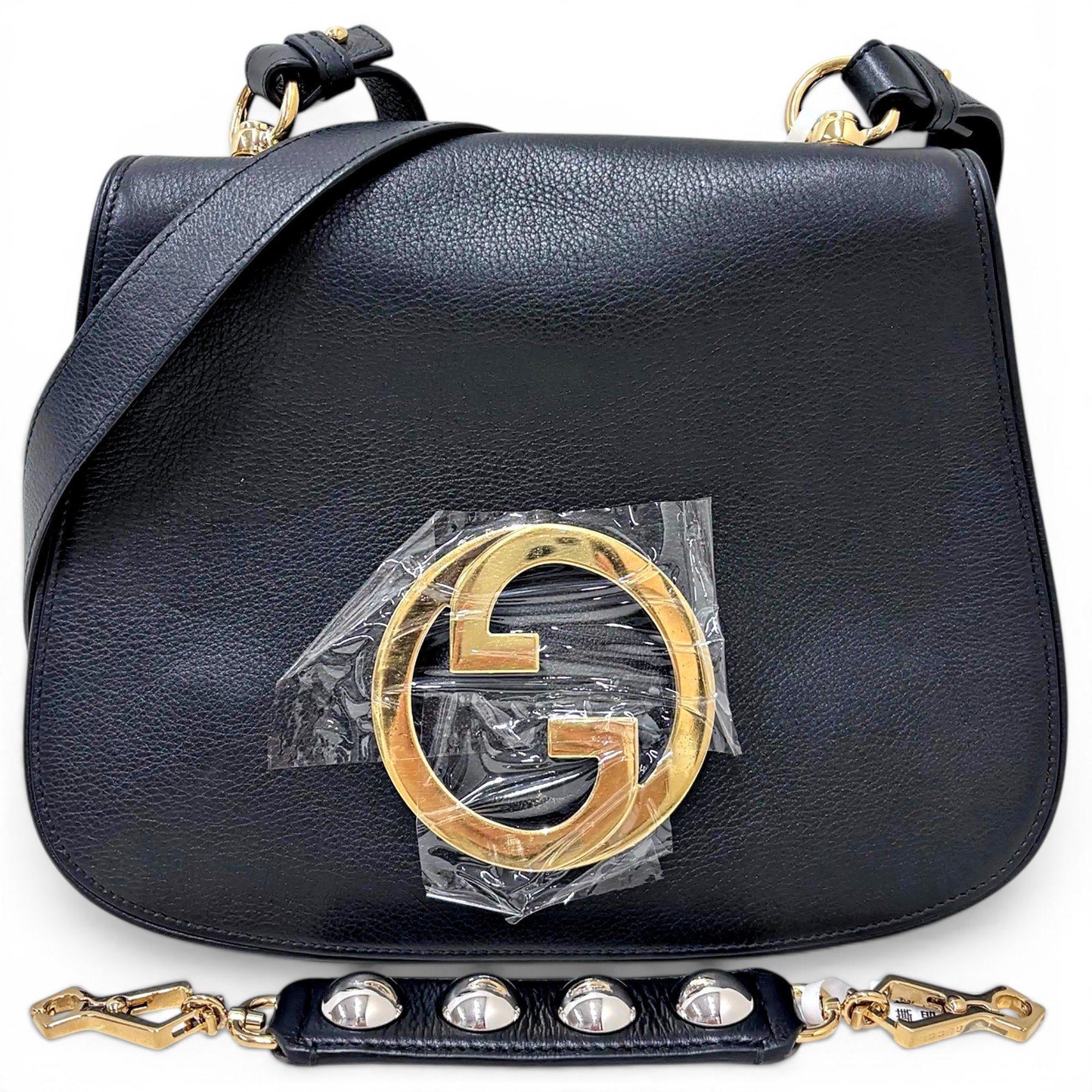Blondie leather crossbody bag