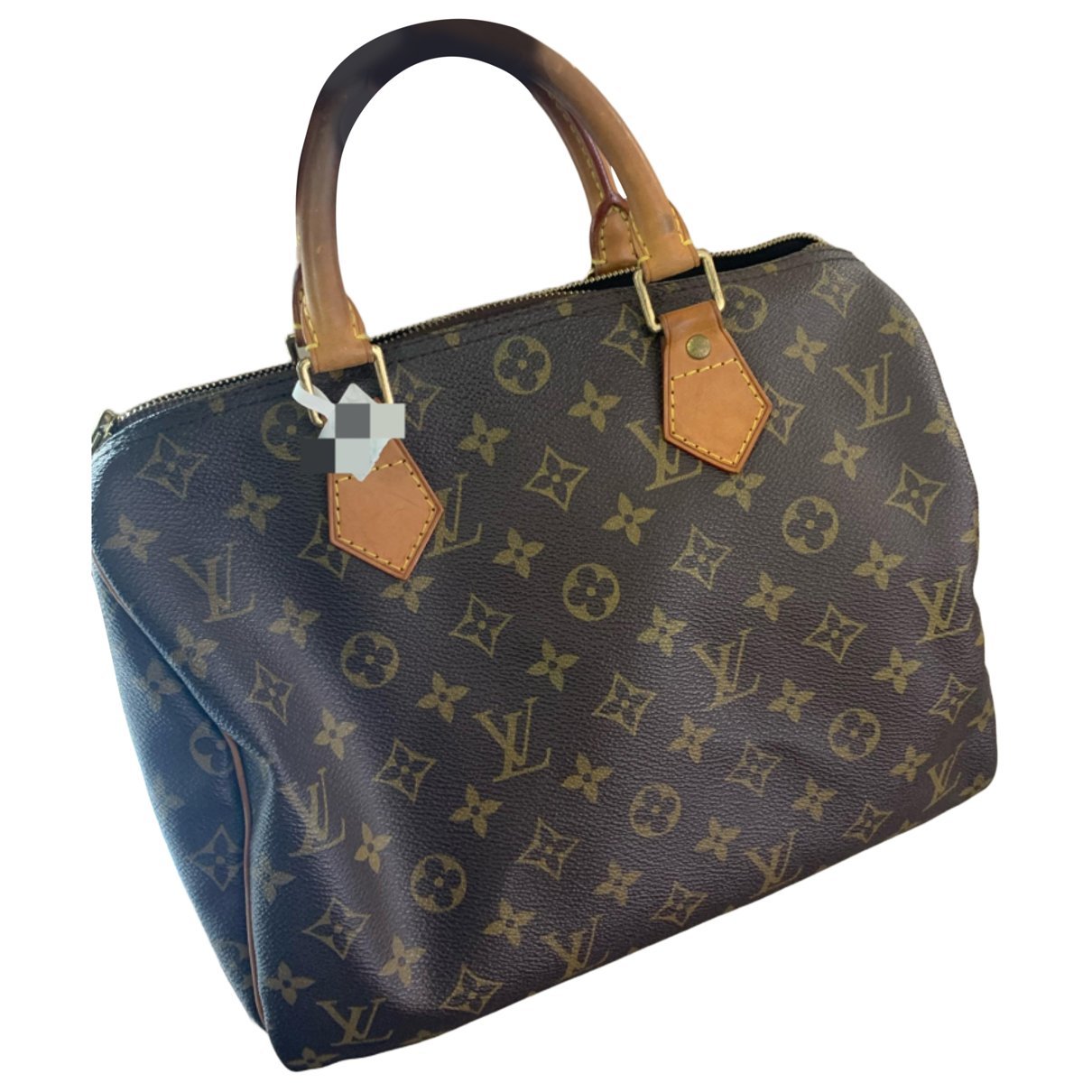 Speedy leather handbag