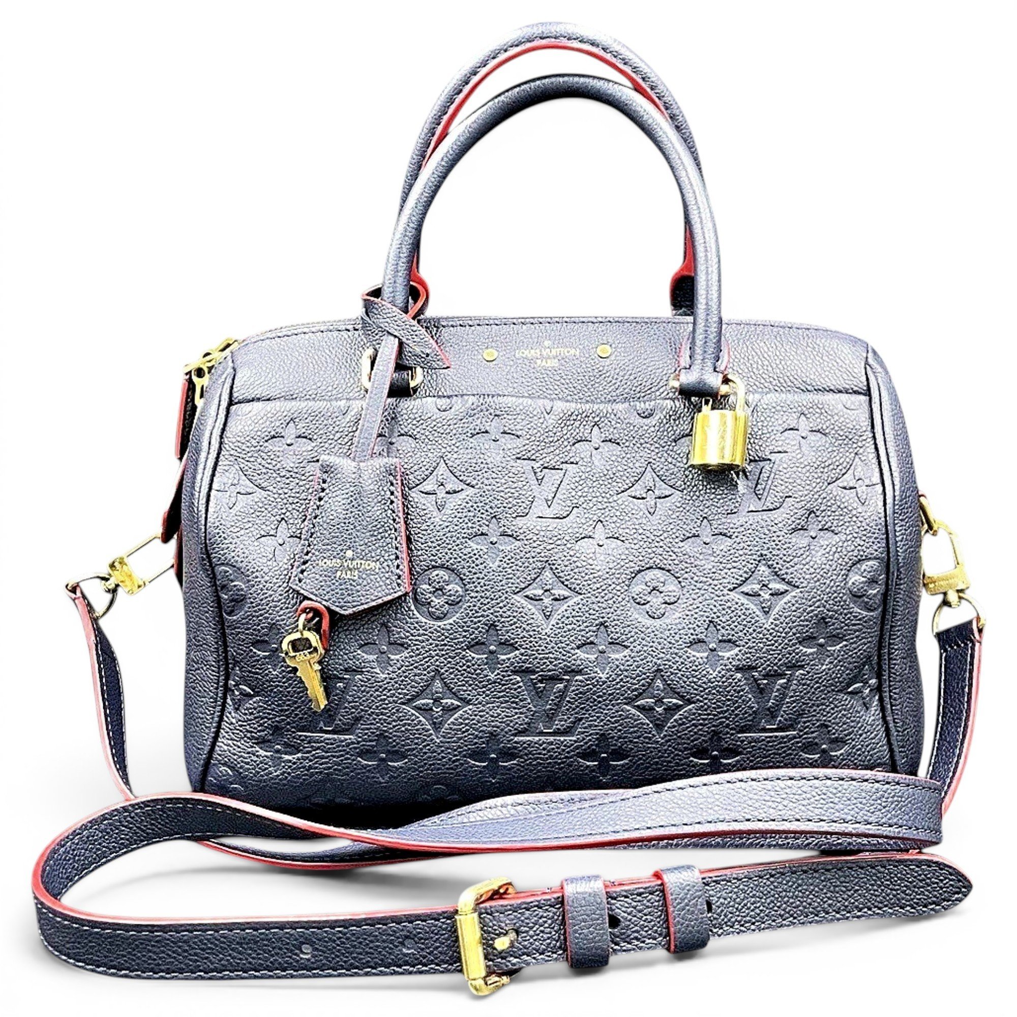 Speedy Bandoulière leather handbag