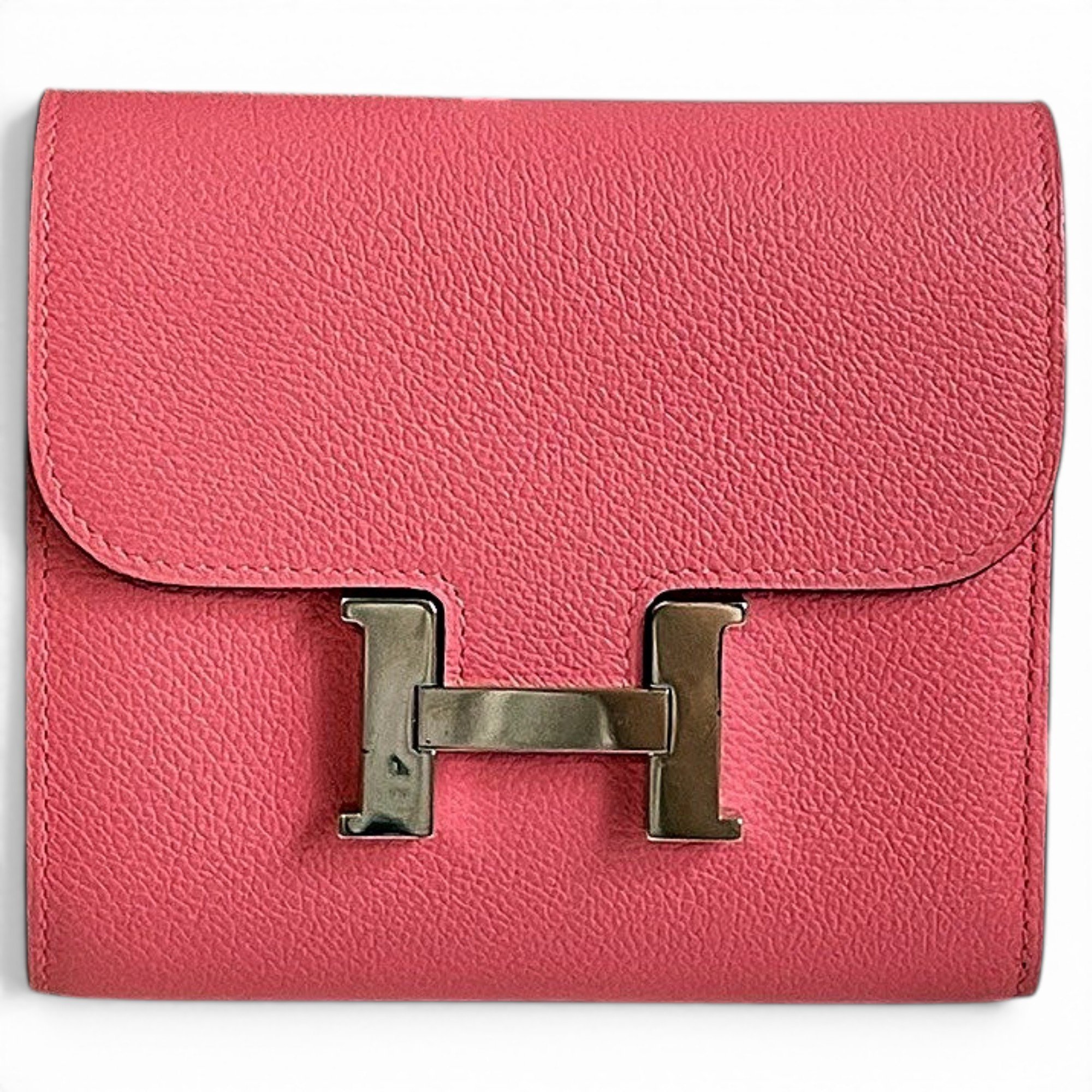 Constance leather clutch bag