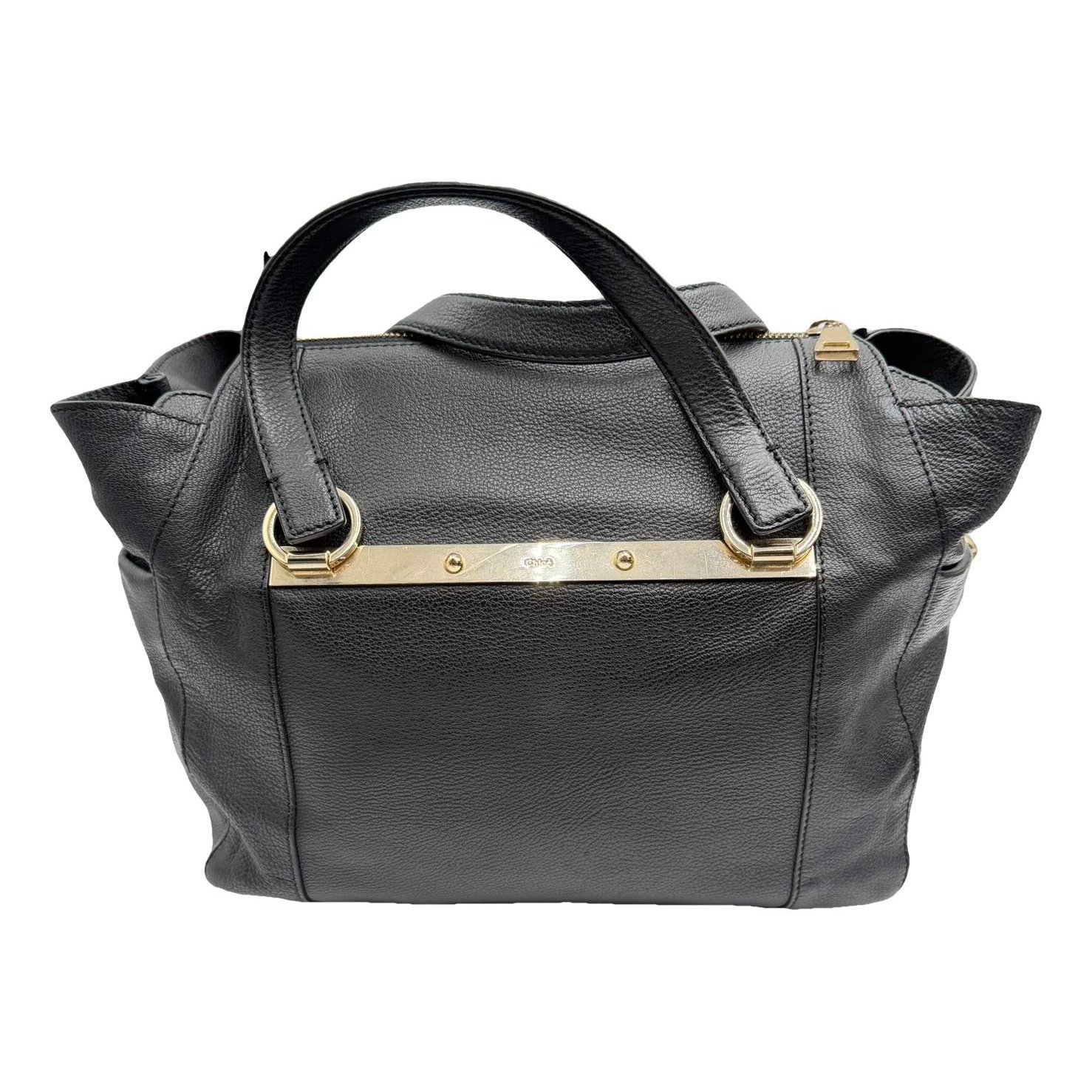 Leather handbag