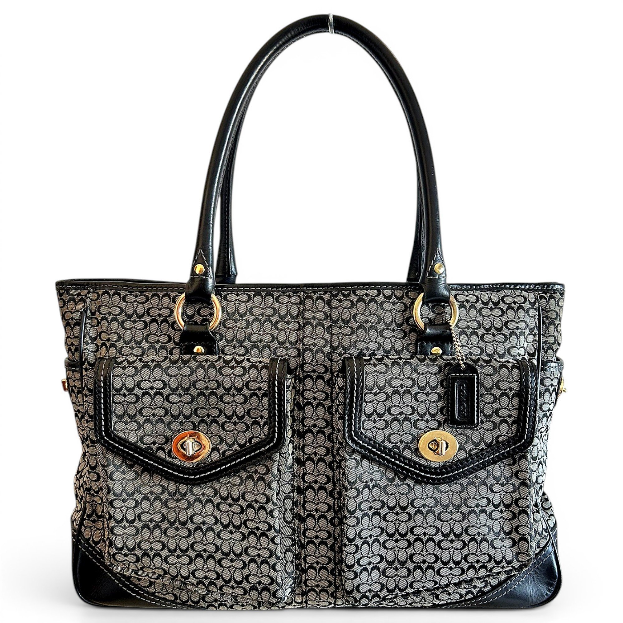 Signature Sufflette cloth tote