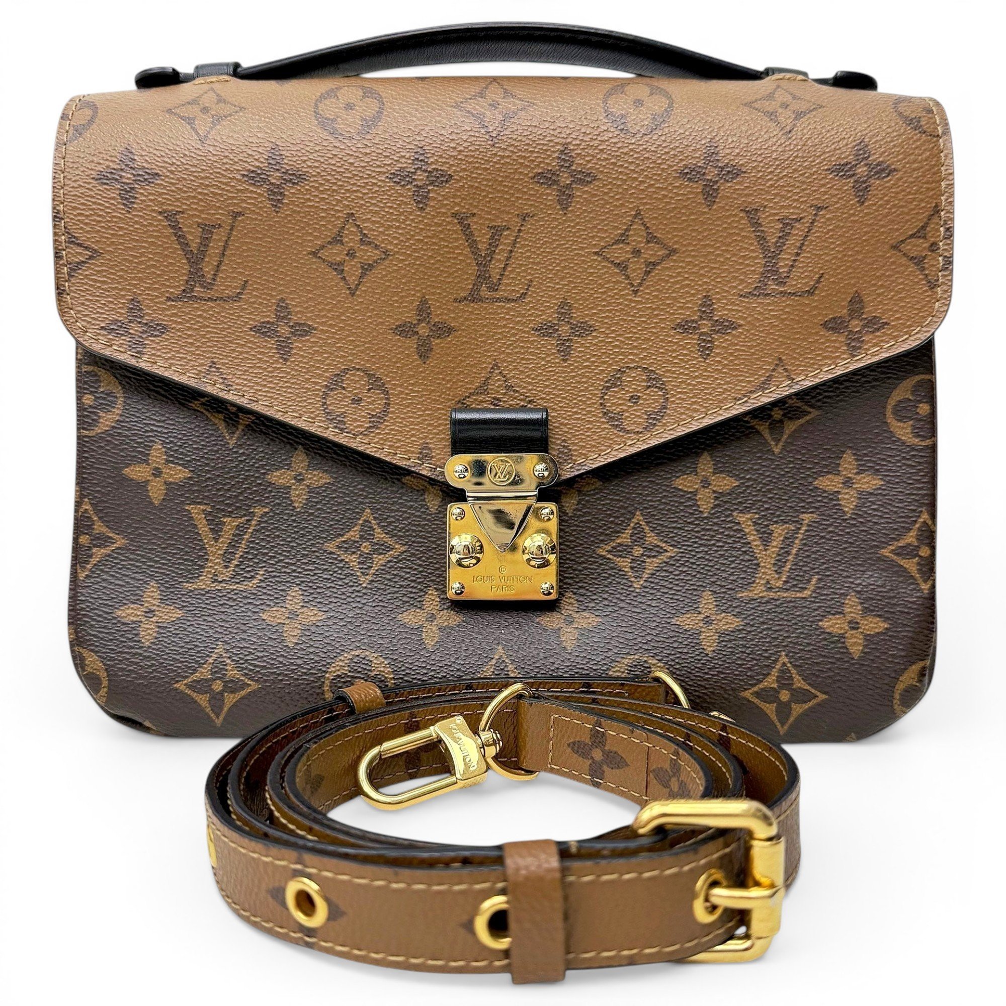 Metis leather handbag