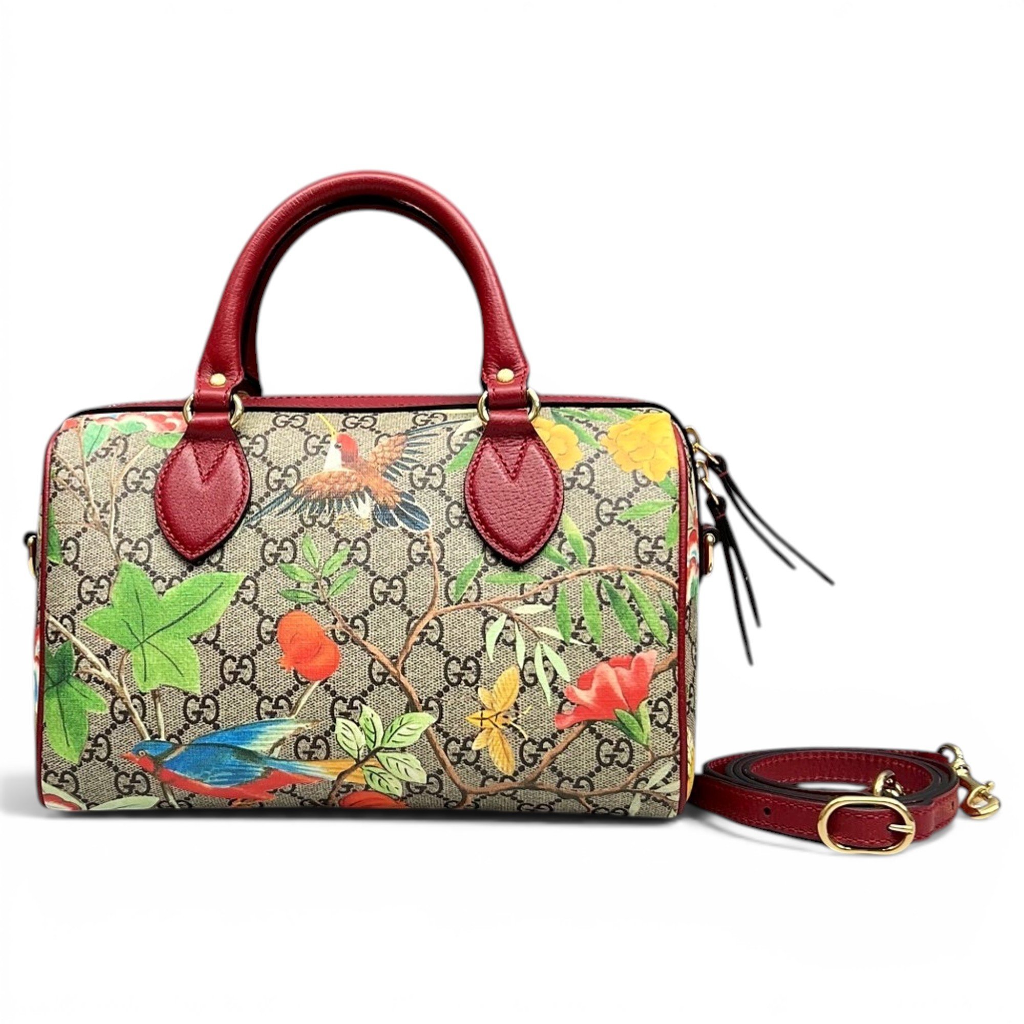 Ophidia leather handbag