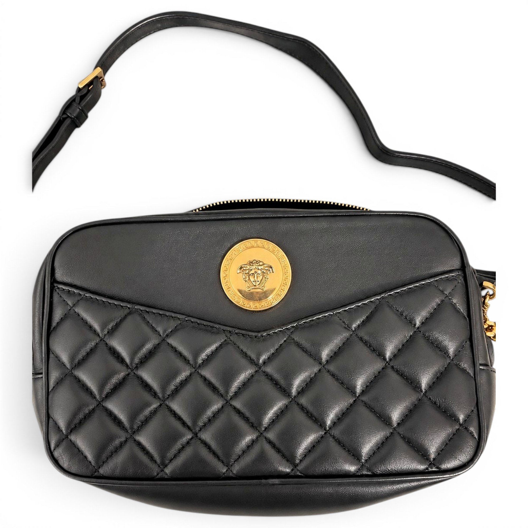 La Medusa leather crossbody bag