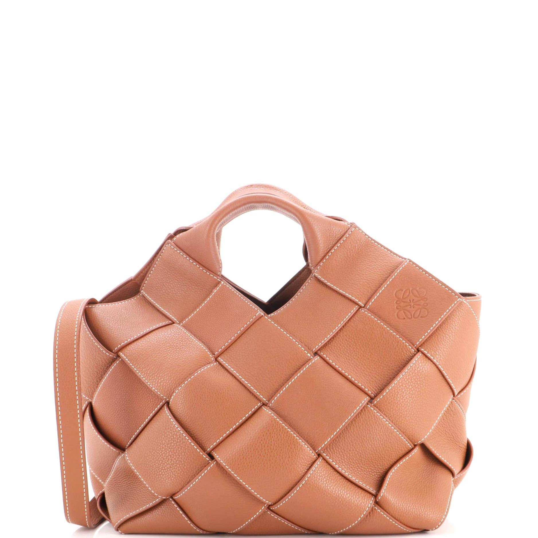 Leather tote