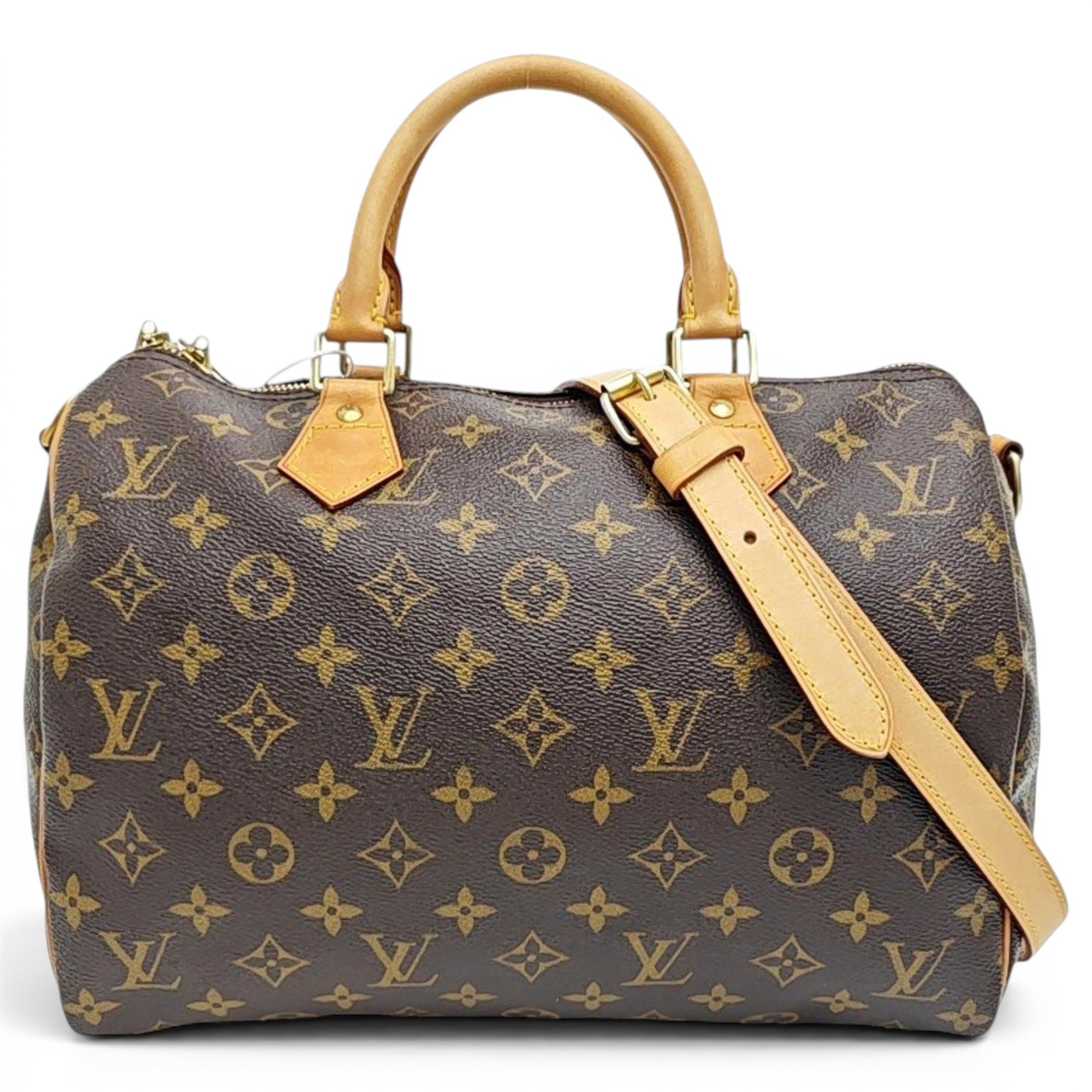 Nano Speedy / Mini HL leather handbag