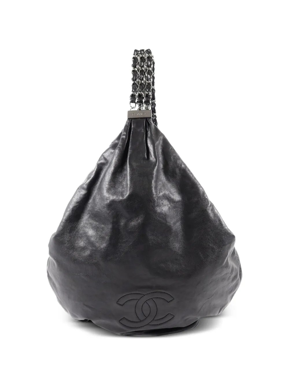 CC chain-link shoulder bag