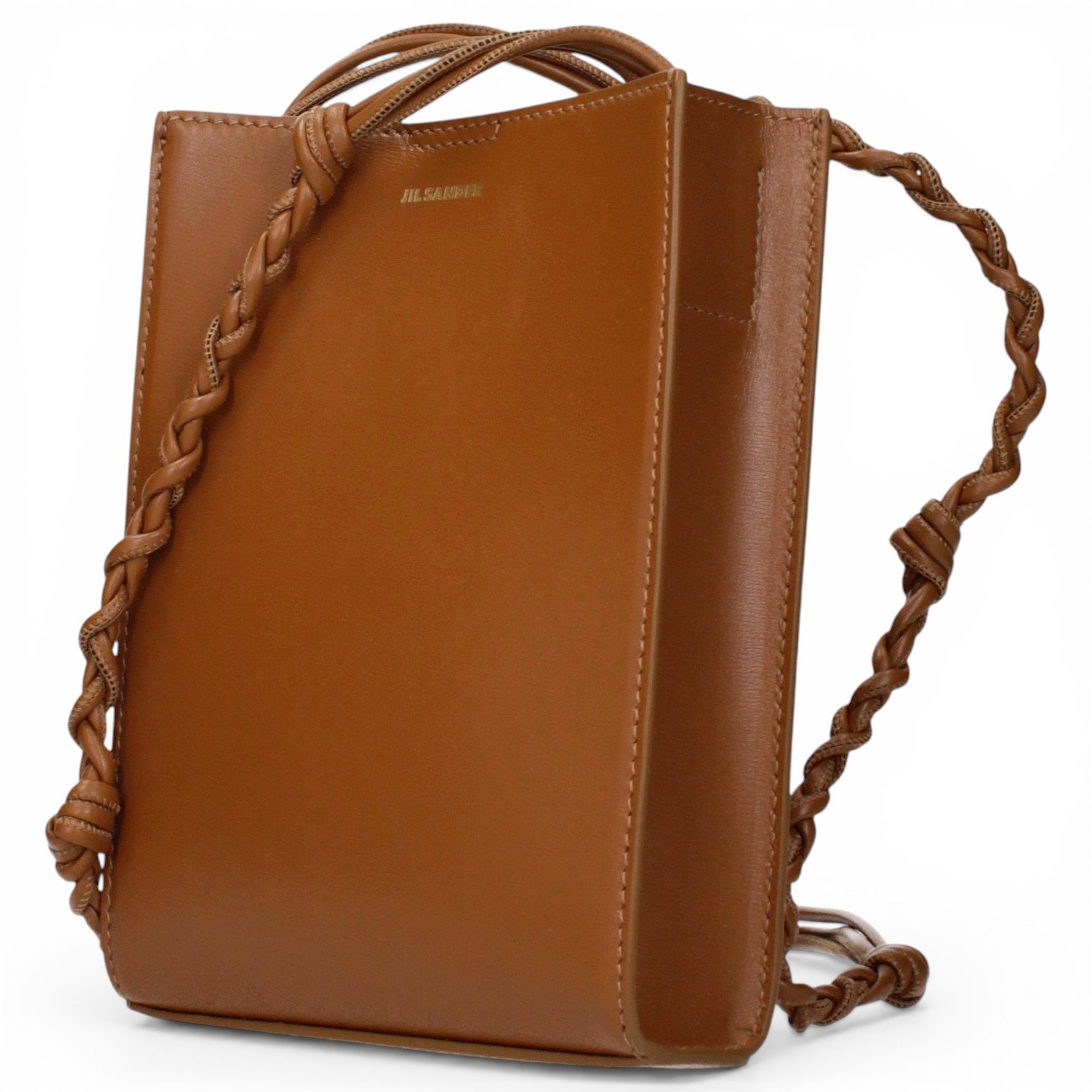Tangle leather tote