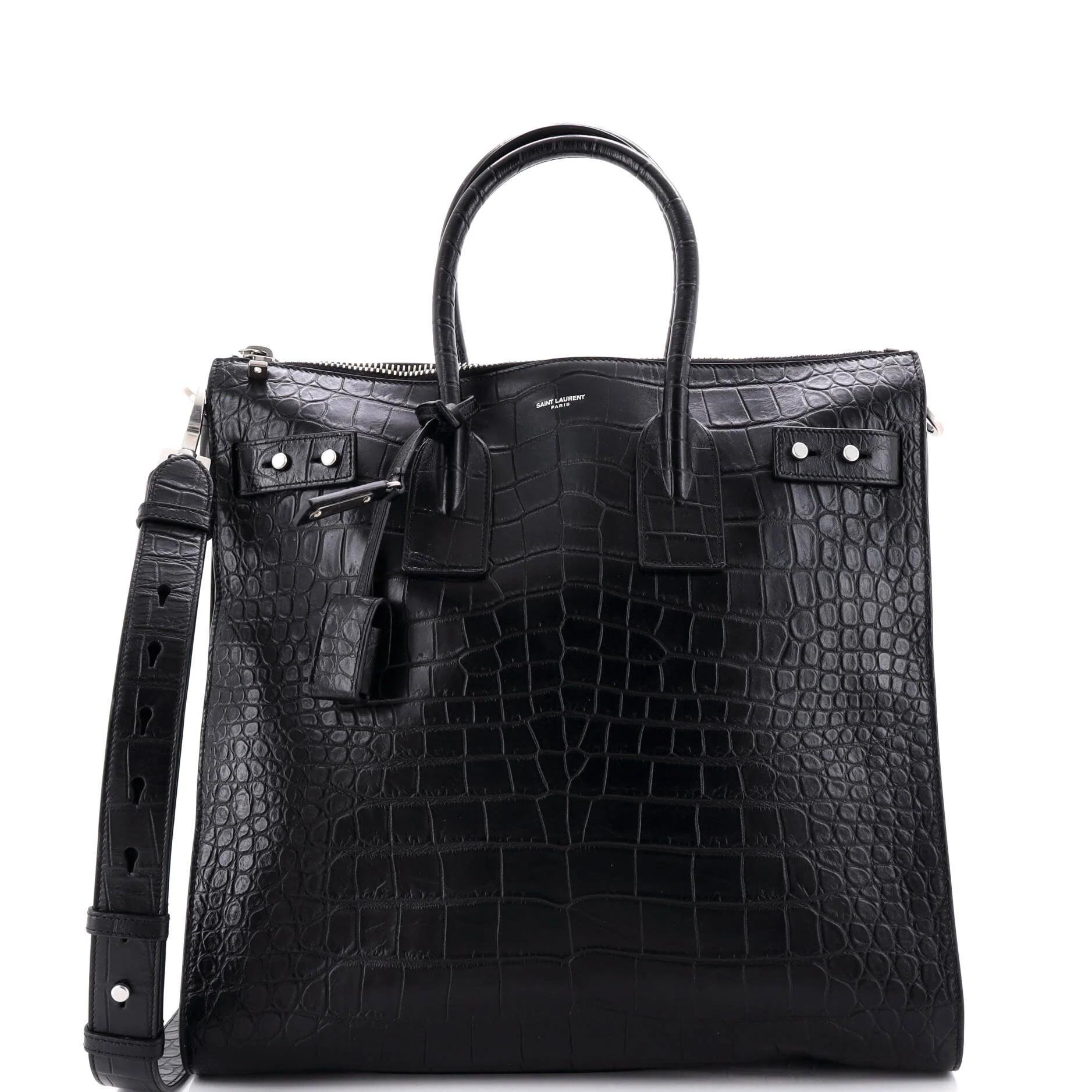 Leather tote