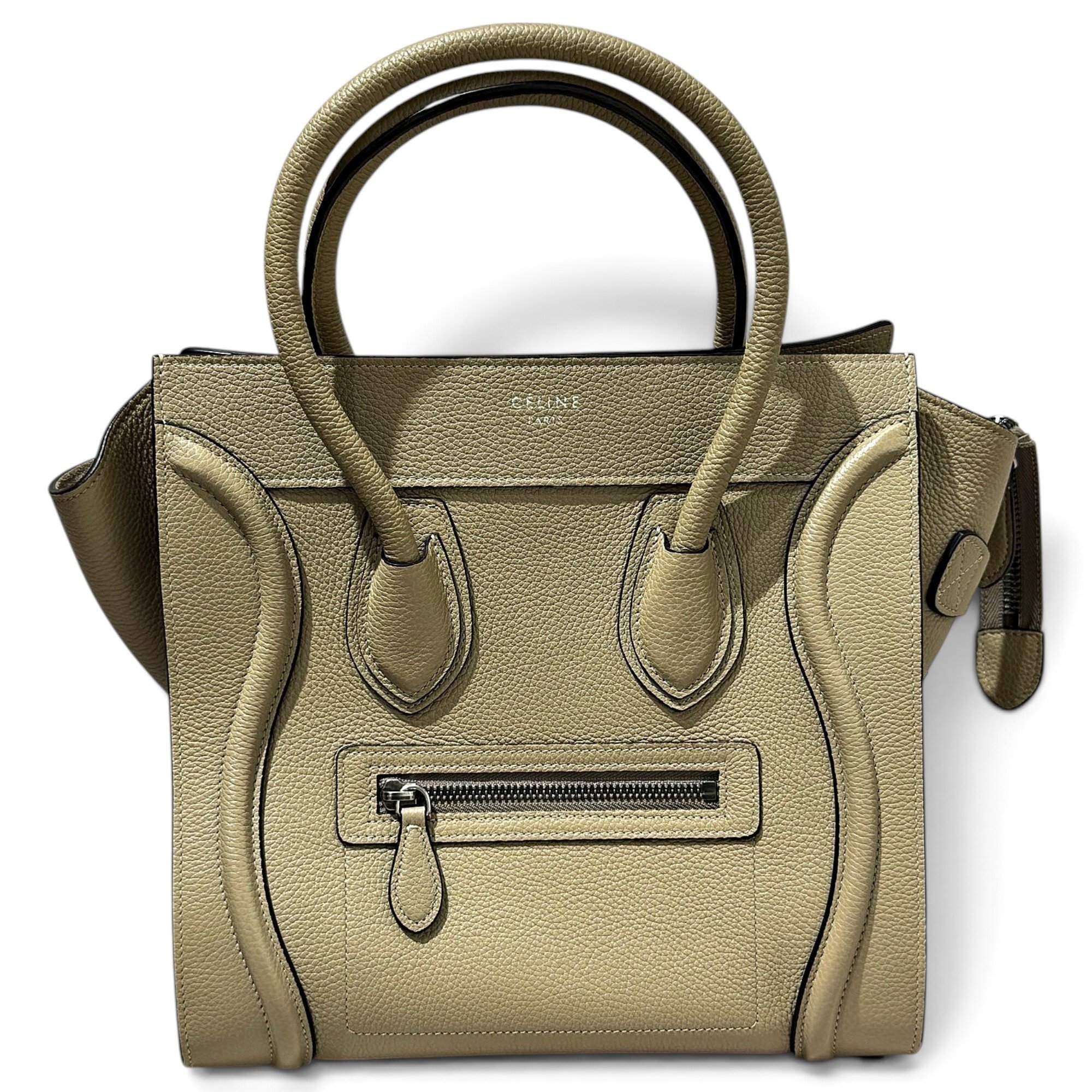 Luggage leather handbag