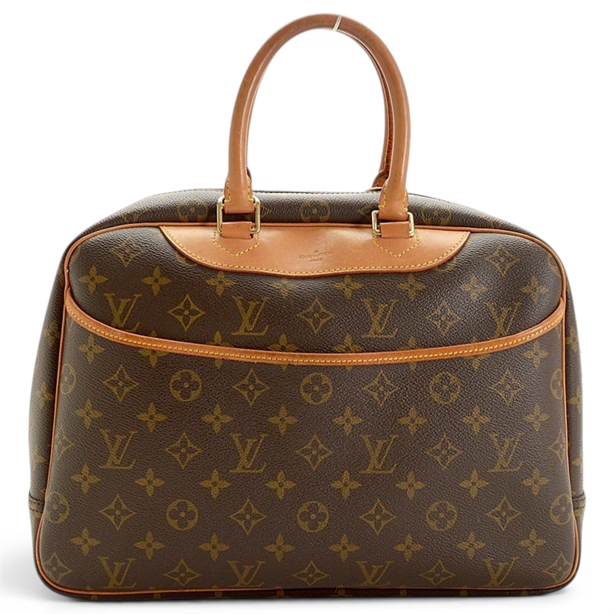 Louis Vuitton Deauville cloth handbag