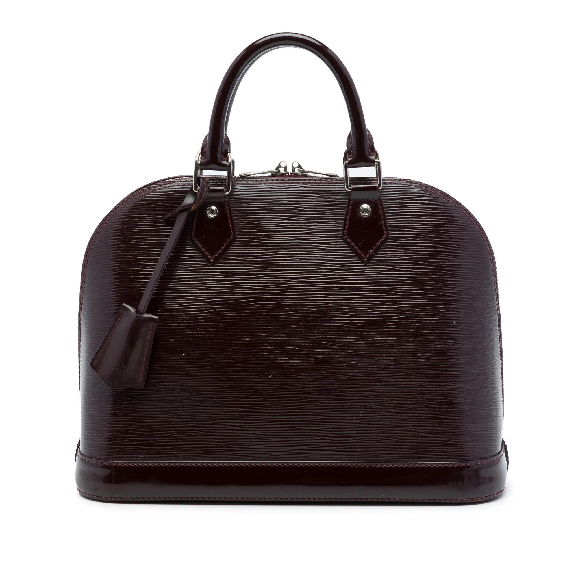 Alma leather handbag