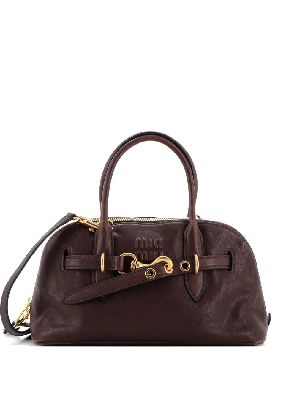 Miu Miu Aventure Top Handle Bag Leather Regular satchel