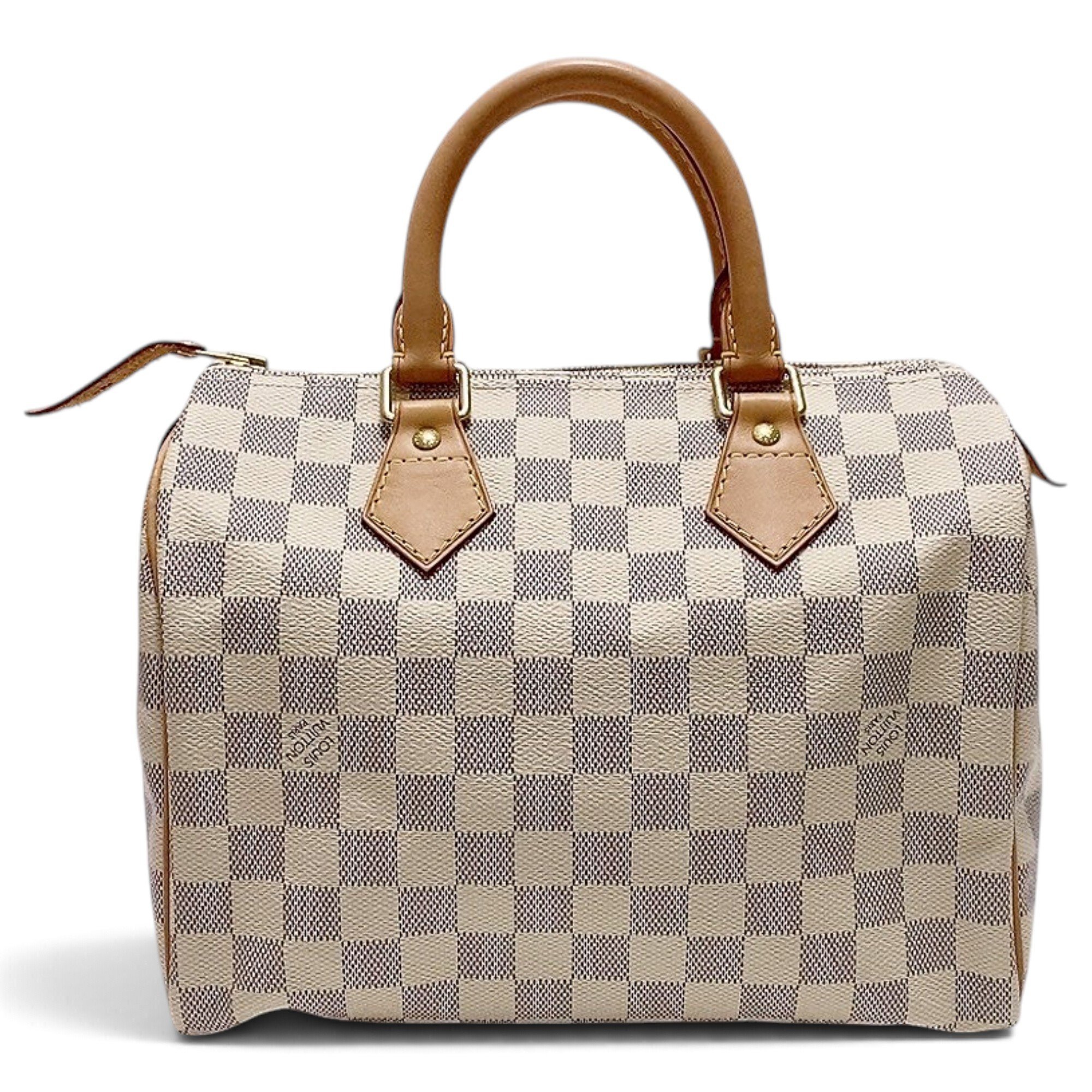 Speedy leather handbag