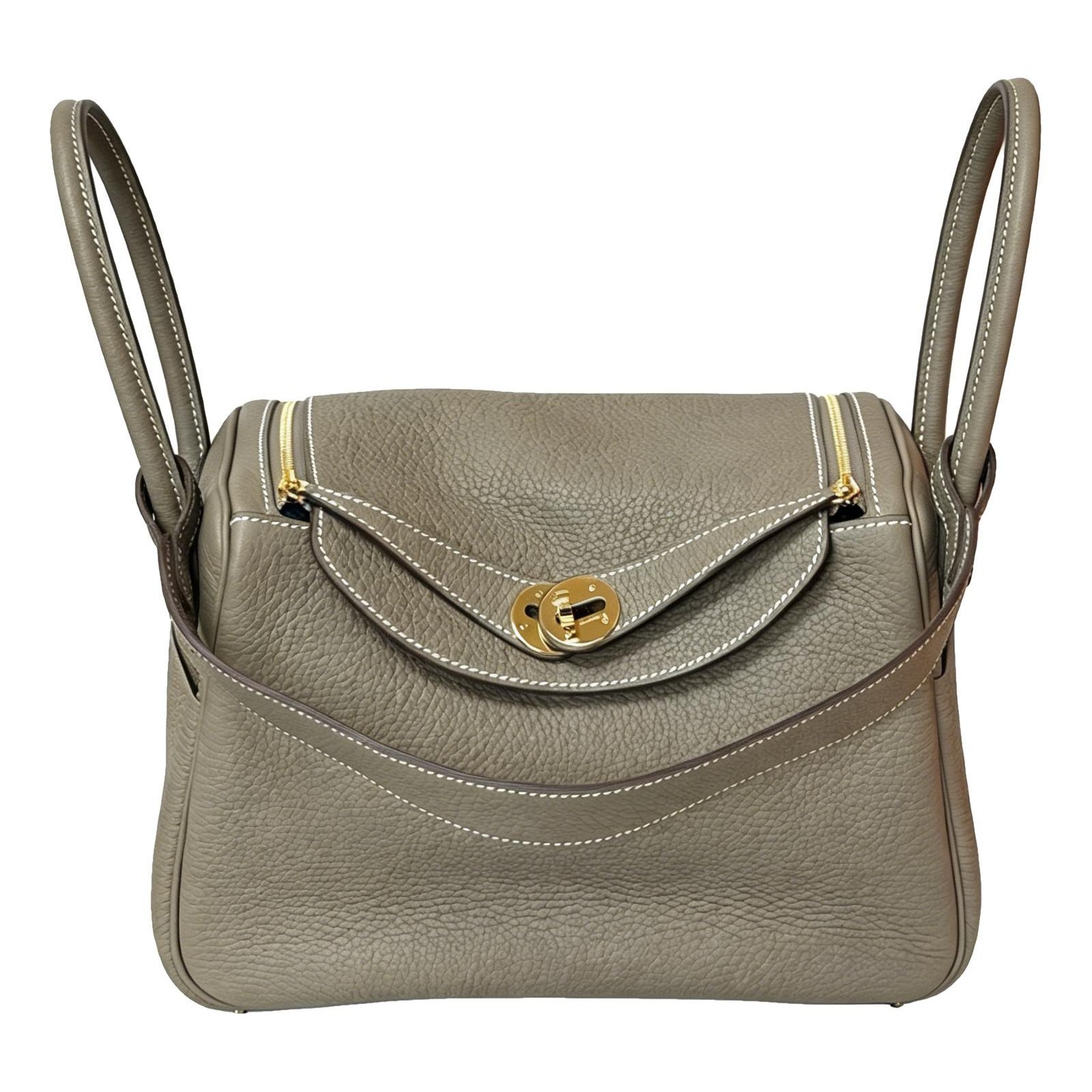 Lindy leather handbag