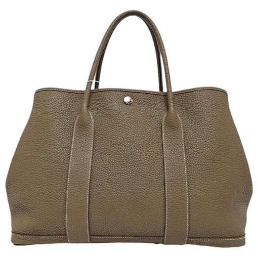 Garden Party leather handbag