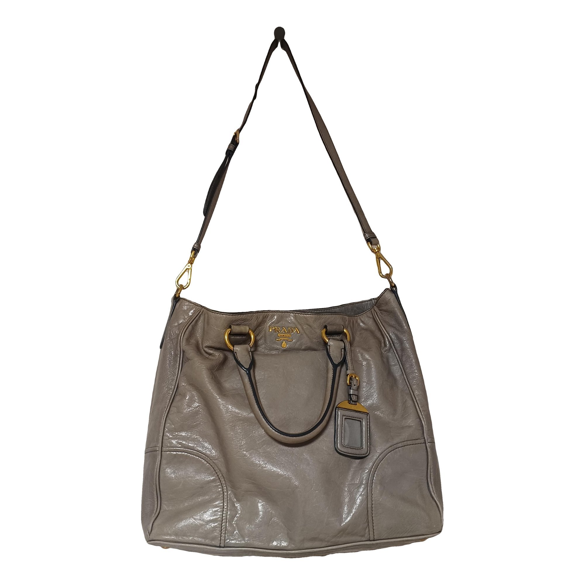 Leather handbag