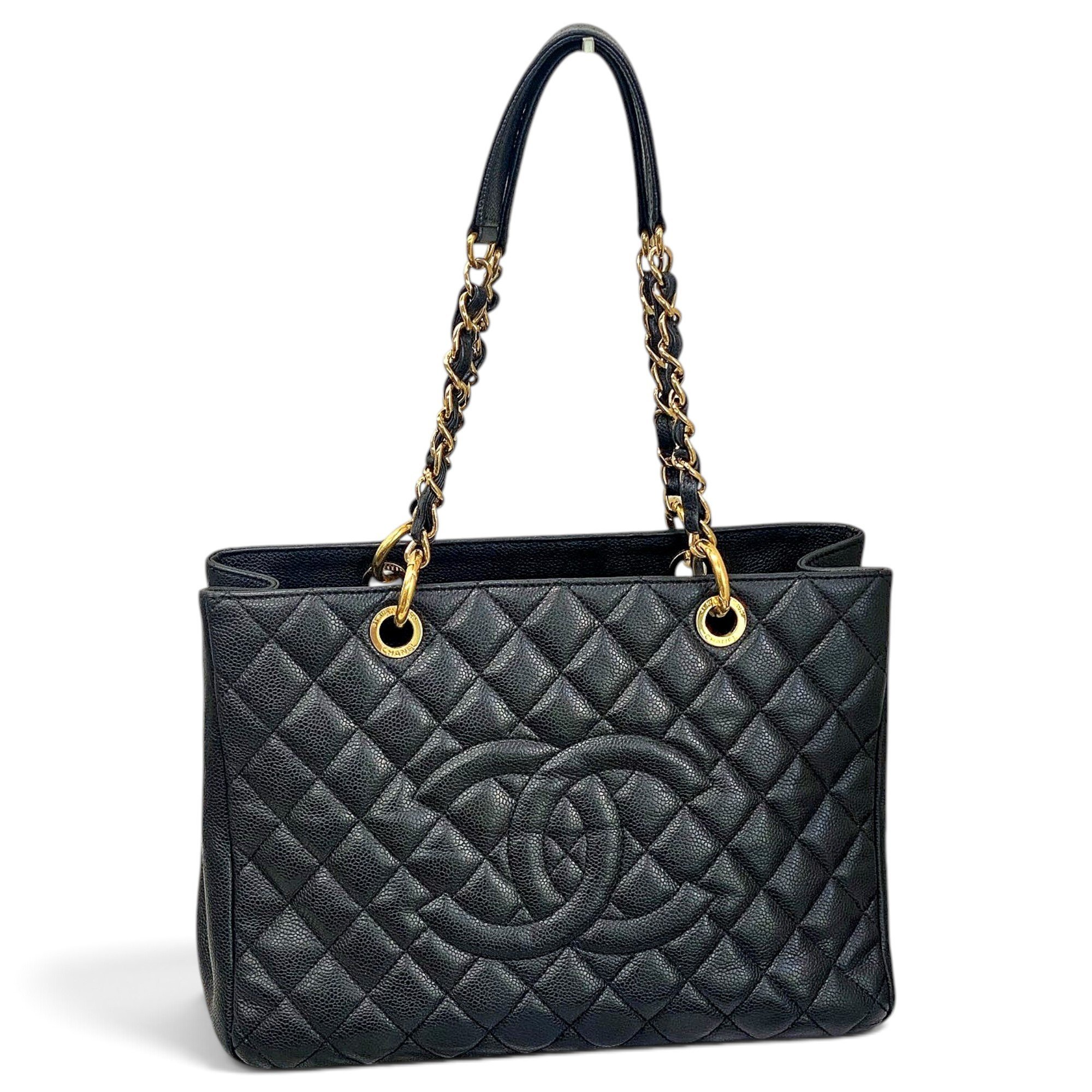 Grand shopping leather handbag