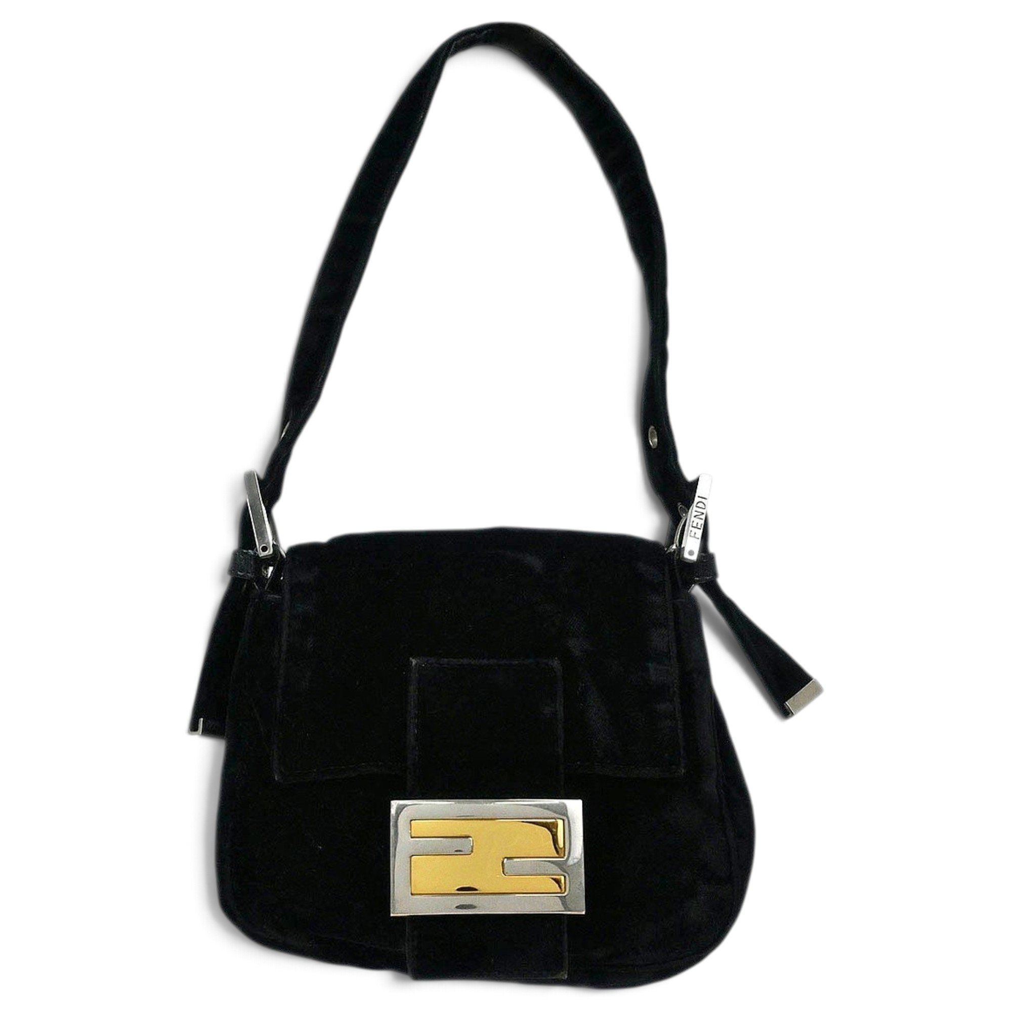 Velvet handbag