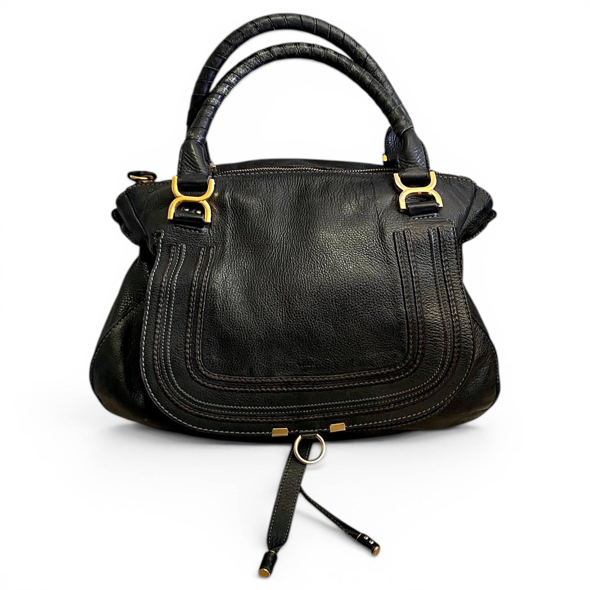 Marcie leather handbag