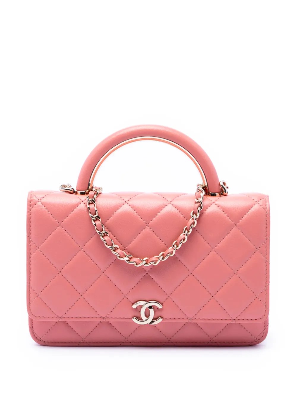 2021-2026 Mini Rectangular Lambskin Paris Le19M Charming Top Handle Flap satchel