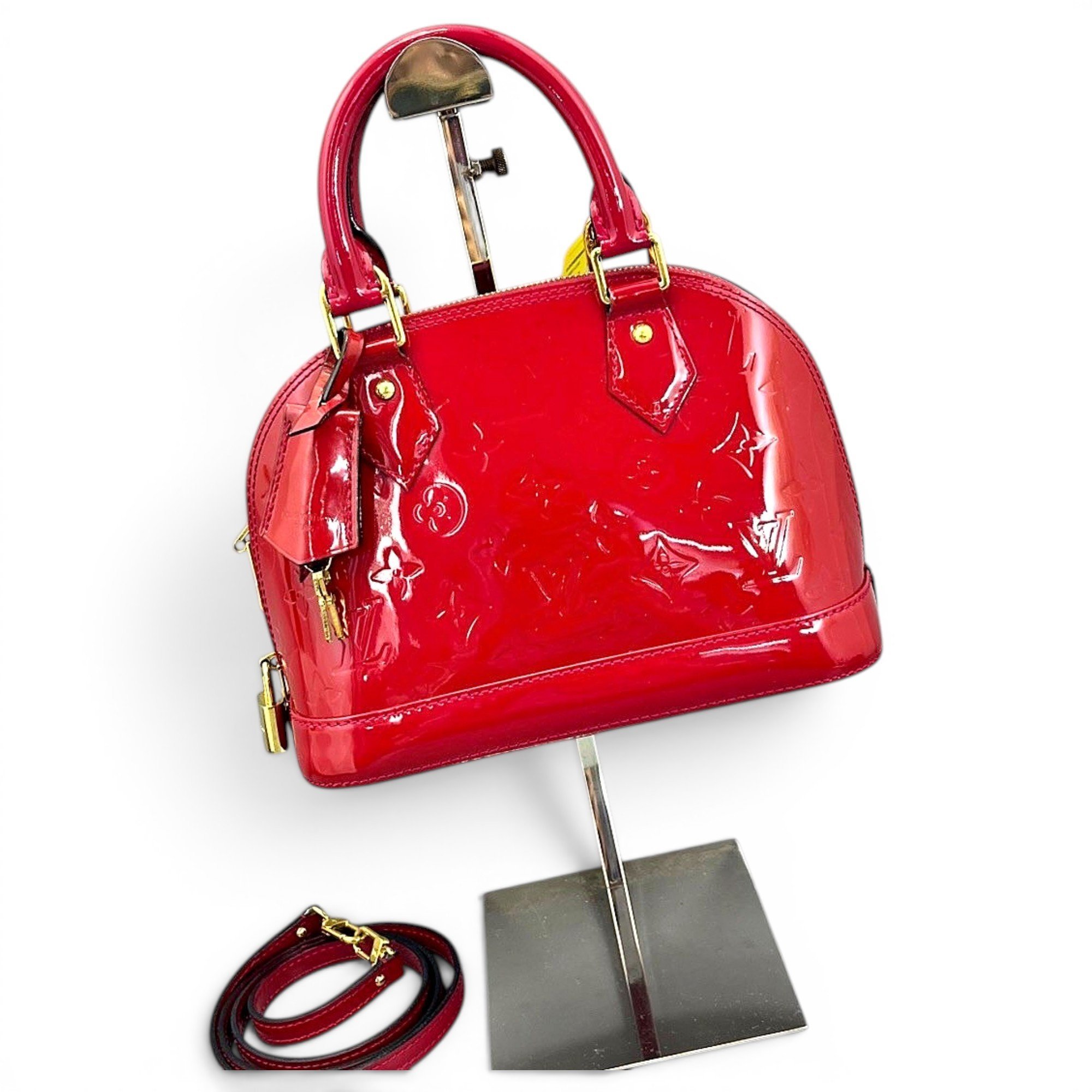 Alma leather handbag