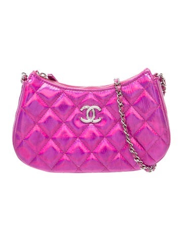 2024 Iridescent Clutch w/ Chain