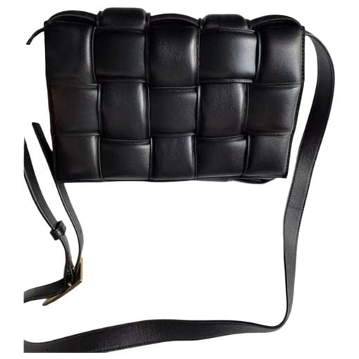 Cassette Padded leather handbag