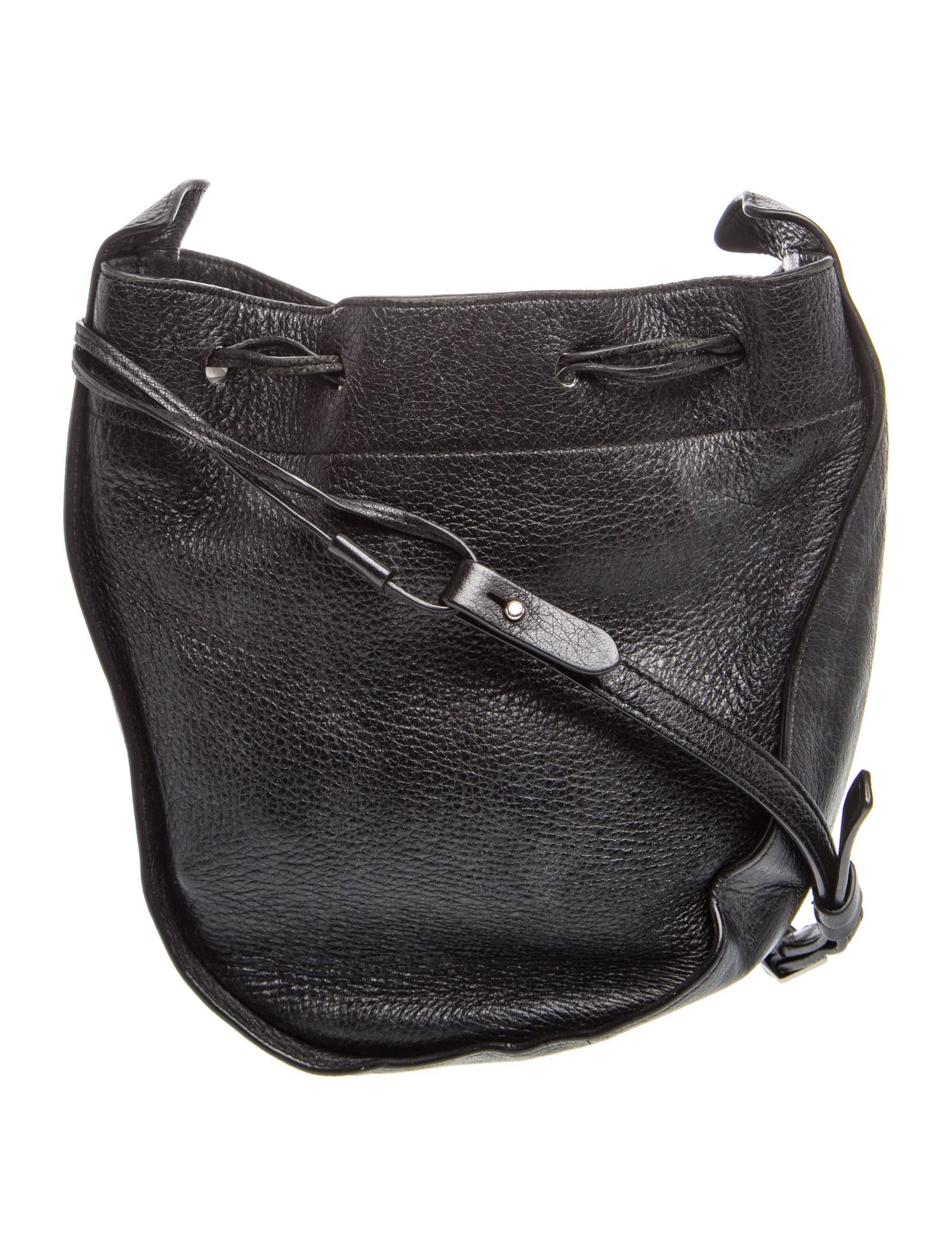 Leather Bucket Bag