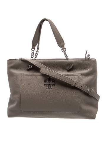 Leather Top Handle Bag