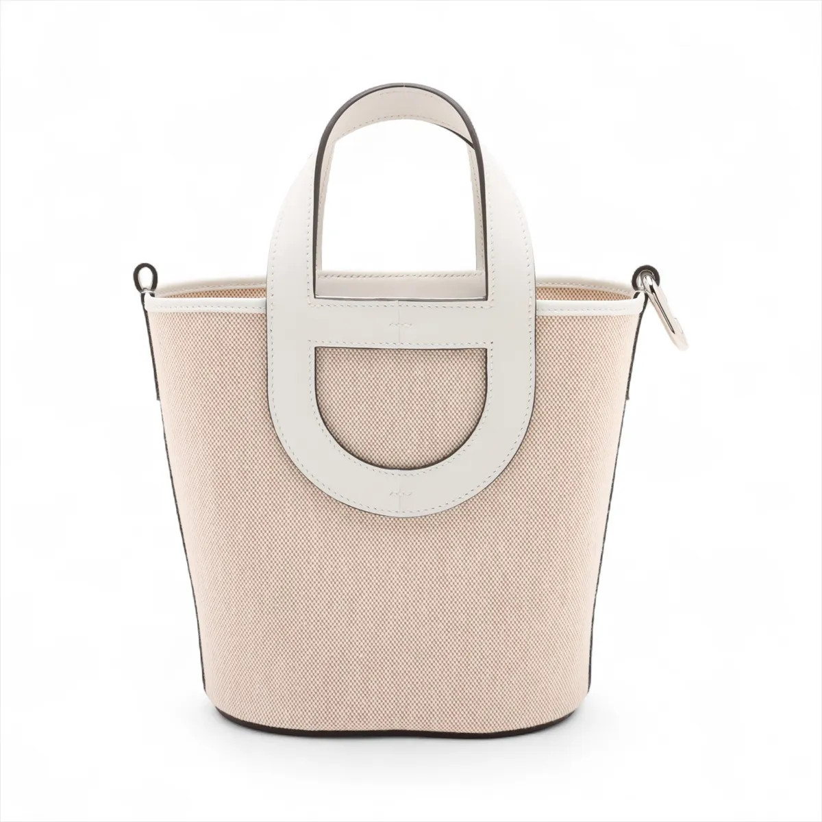 Hermès In the loop 18 Twirl Ash x Vow Swift NEW WHITE Silver Metal Fittings