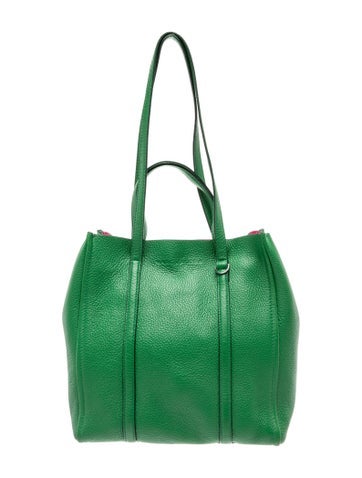 Leather Top Handle Bag