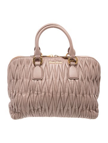 Leather Top Handle Bag