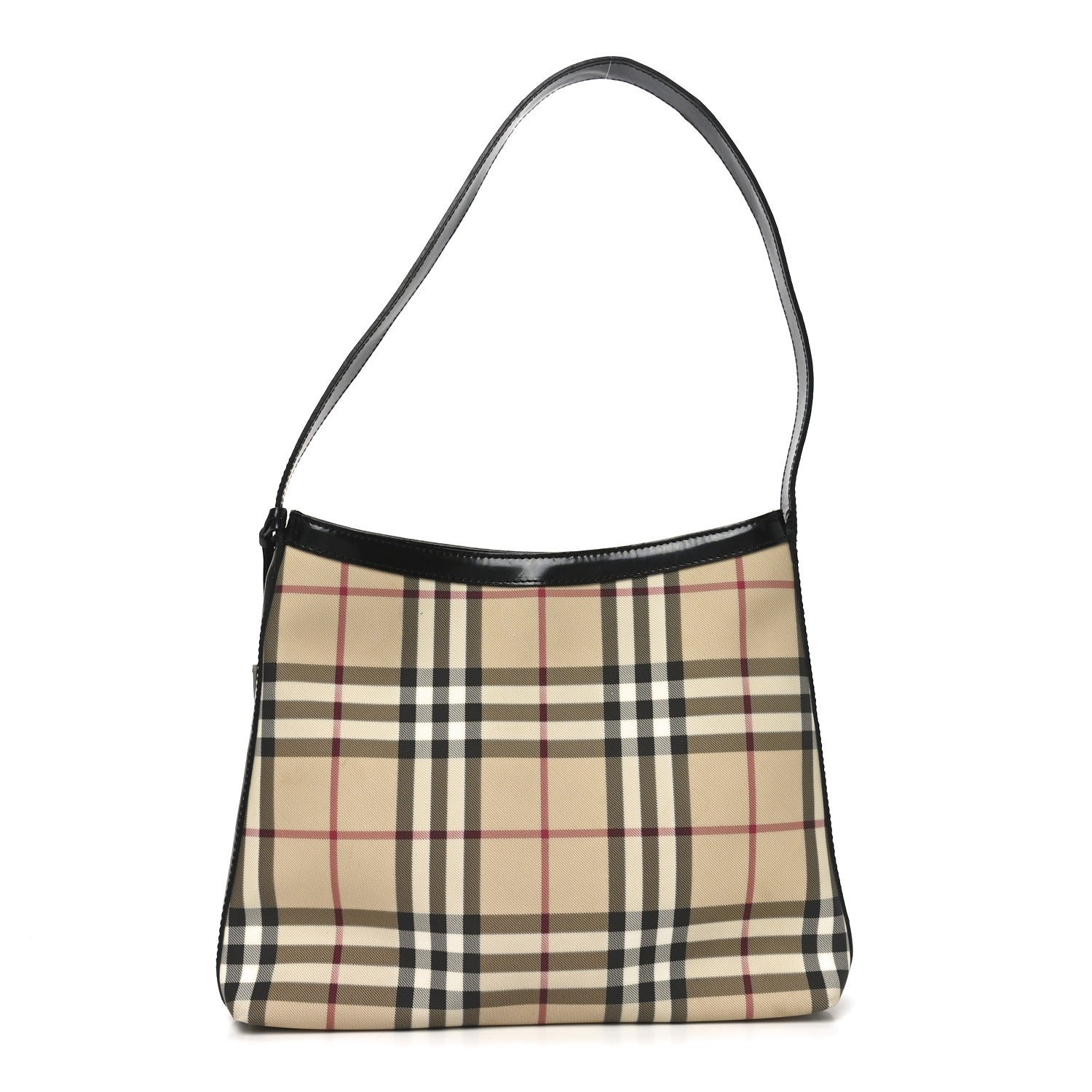 Burberry Burberry Vintage Check Shoulder Bag Black
