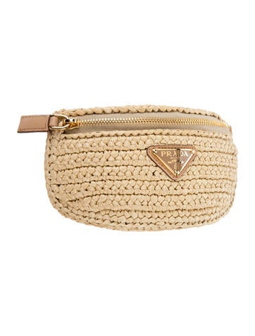 Enameled Metal Triangle Belt Bag
