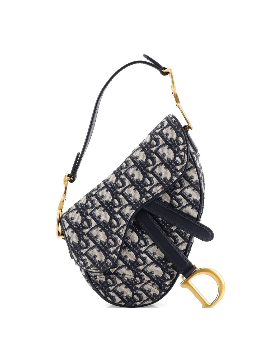 Saddle Handbag Oblique Canvas Mini shoulder bag