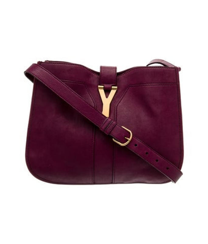 Saint Laurent Saint Laurent Leather Messenger Bag