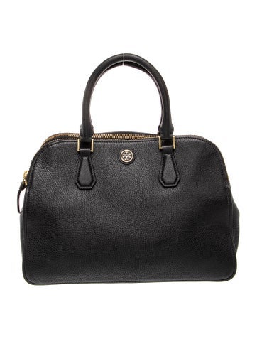 Leather Top Handle Bag