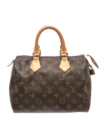 Louis Vuitton LV Monogram Speedy 25 Vintage