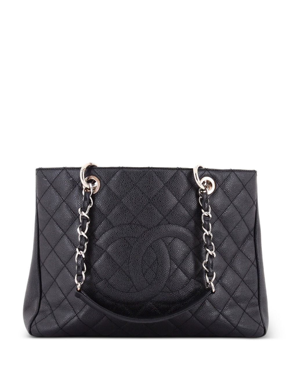 Grand Shopping Quilted Caviar tote bag