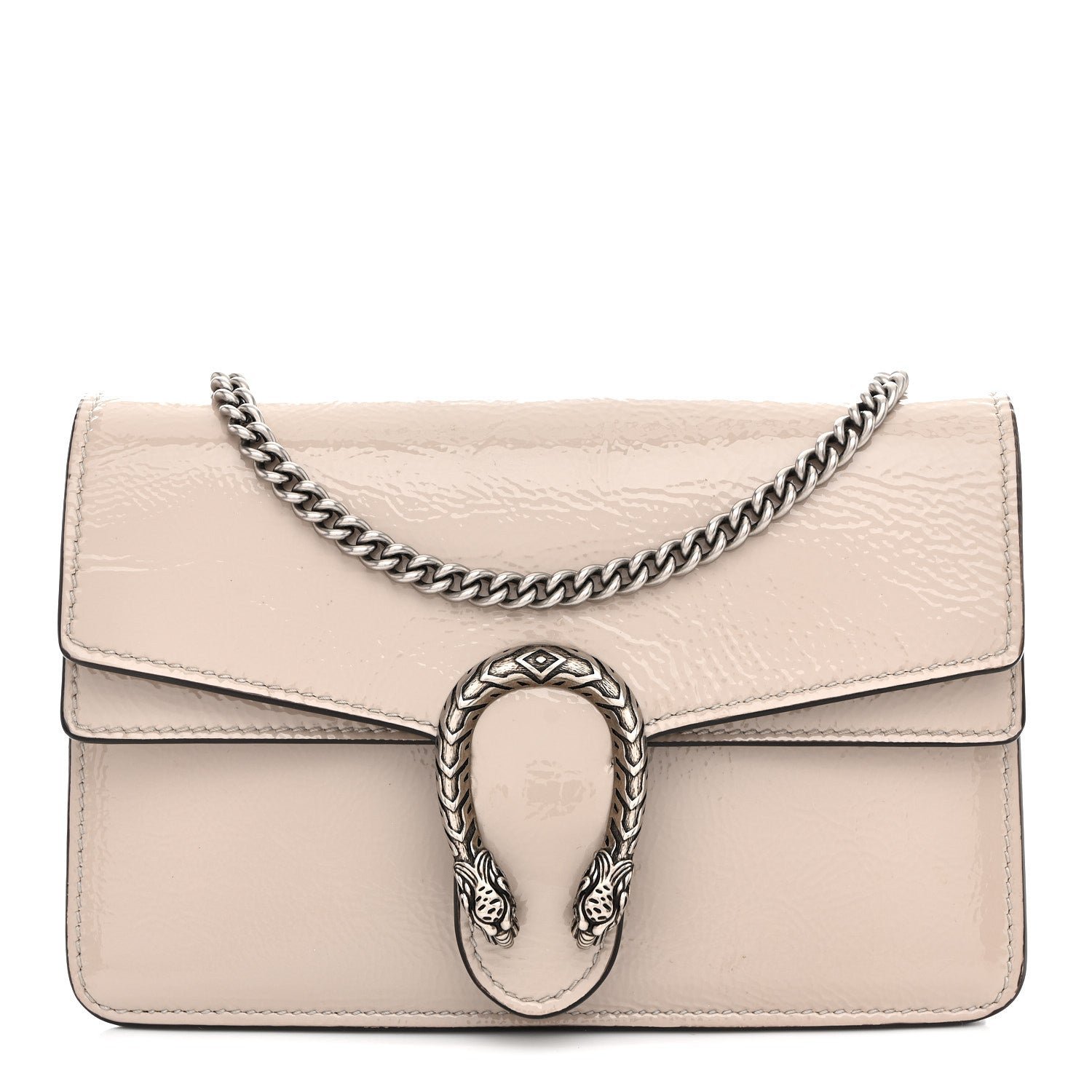 Gucci Crinkled Patent Mini Dionysus Shoulder Bag Sphinx