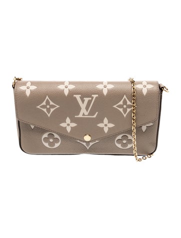 Bicolor Empreinte Pochette Félicie